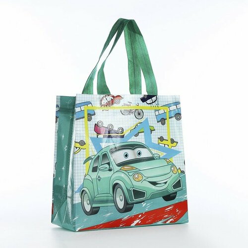 Сумка детская без застёжки цвет зелёный 280₽