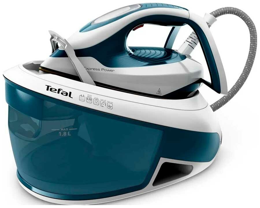 Парогенератор Tefal Express Power SV8111E0, белый/голубой