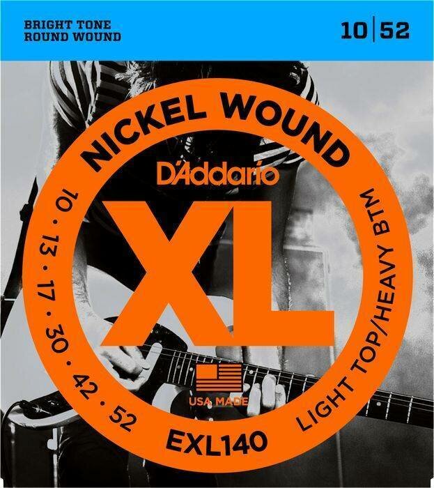 D'addario EXL140 - струны для электрогитары ( 10 - 52 ) никель