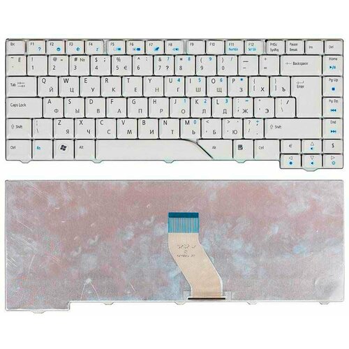 Клавиатура для ноутбука eMachines E510 Белая