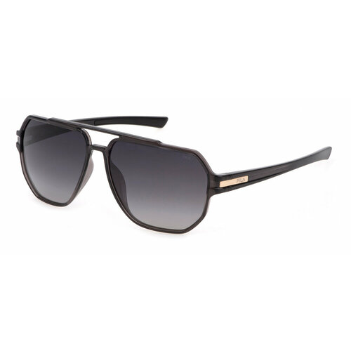 Солнцезащитные очки Fila SFI301 95HP, прямоугольные, для мужчин, черный