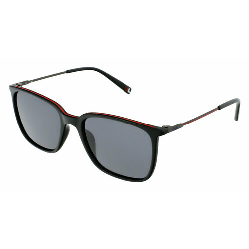 Солнцезащитные очки Fila SF9393 Z42P, прямоугольные, для мужчин, черный
