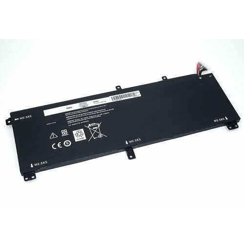 Аккумулятор для ноутбука Dell M3800-3S1P 11.1V 5200mAh черная OEM аккумуляторная батарея для ноутбука dell v3400 11 1v 5200mah черная oem