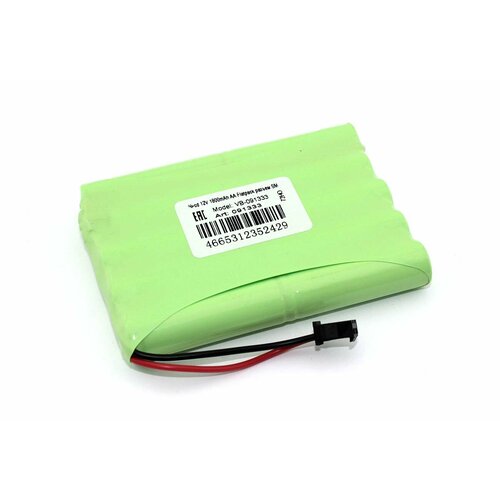 Аккумулятор Ni-cd 12V 1800mAh AA Flatpack разъем SM