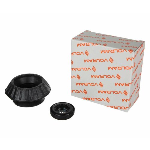 Опора стойки передней подвески CHEVROLET AVEO 02-10; передняя, лев/пр, с подшипником; (VOLRAM)