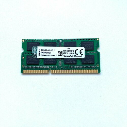 Оперативная память Kingston DDR3 4GB 1600 1.5V PC3-12800S SODIMM для ноутбука память sodimm ddr3 pc3 12800 kingston kvr16s11 8wp 8гб 1 5 в