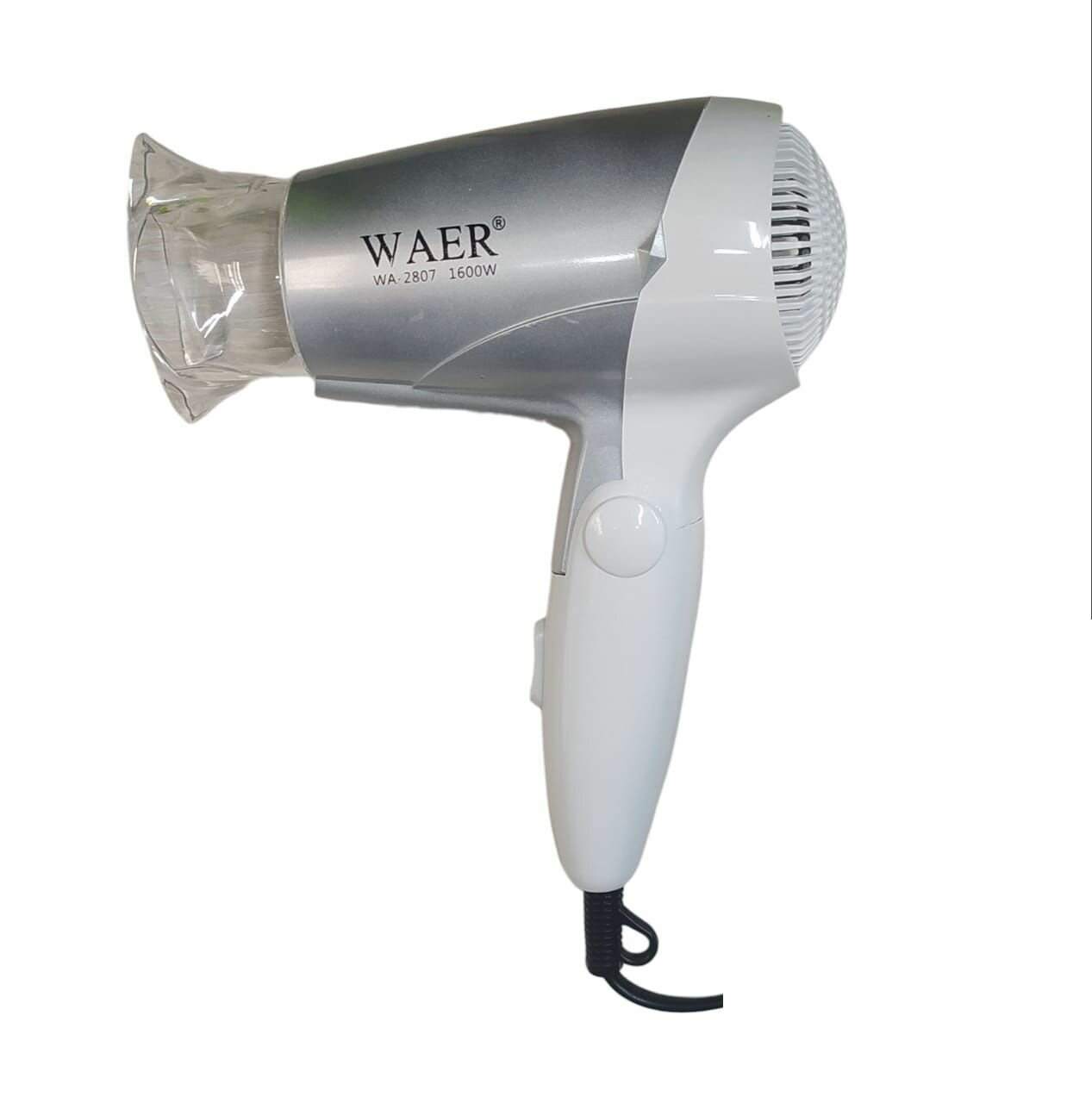 Дорожный складной фен для волос WAER WA-2807 на 1600 Ватт - фотография № 1