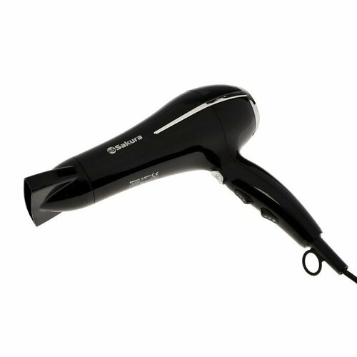 Фен Sakura SA-4052 2400 Вт 2 скорости 3 температурных режима чёрный 371400₽