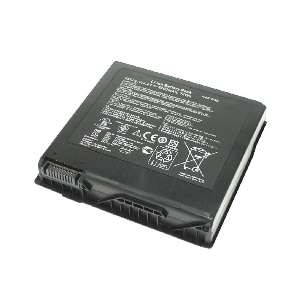 Аккумулятор для ноутбука Asus G55 (A42-G55) 14.4V 74Wh черная
