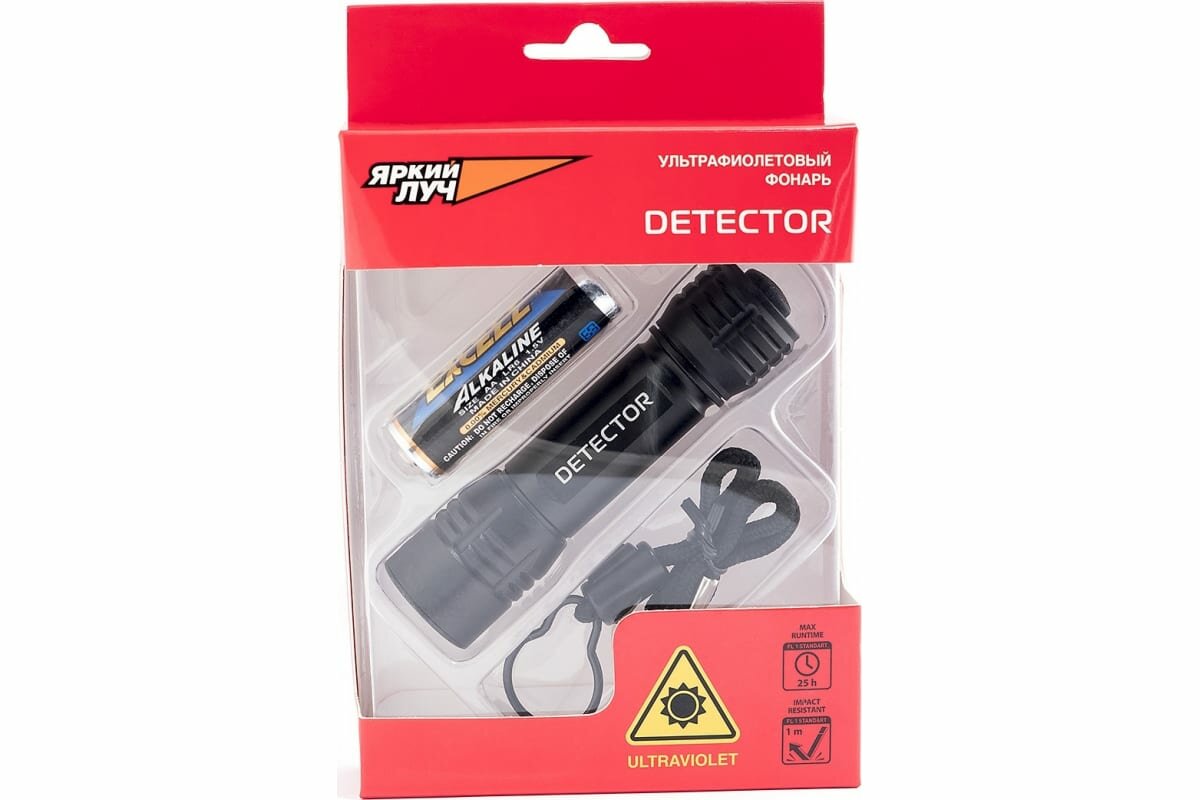 фонарь Яркий Луч UV-5 "Detector" - фото №15