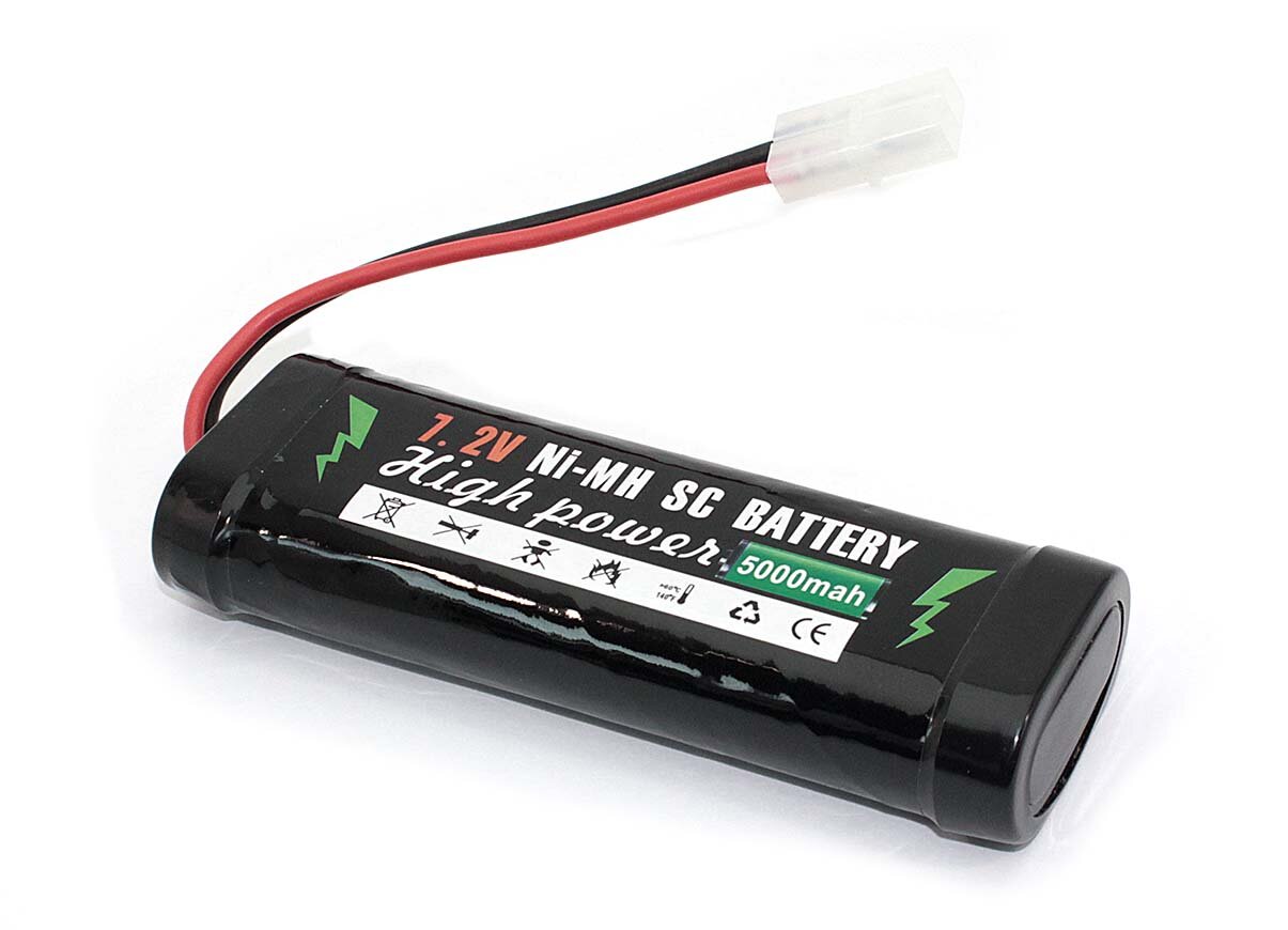 Акб Ni-Mh 7.2V 5000mAh AA 134.5*41*25 KET-2P
