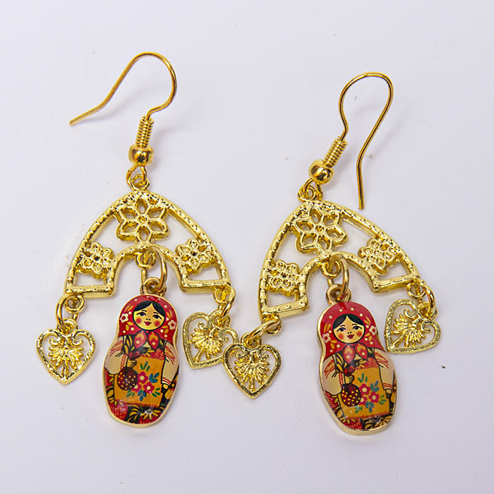 Серьги с подвесками