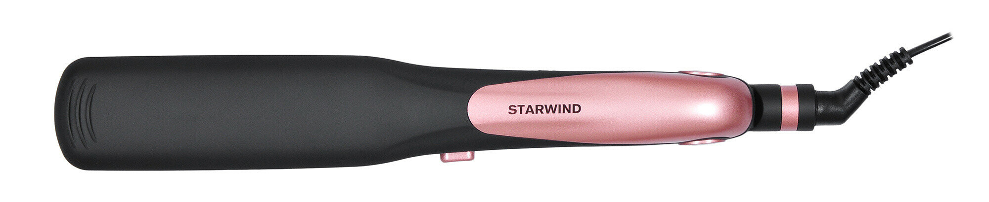 Выпрямитель для волос STARWIND , черный и розовое золото - фото №18