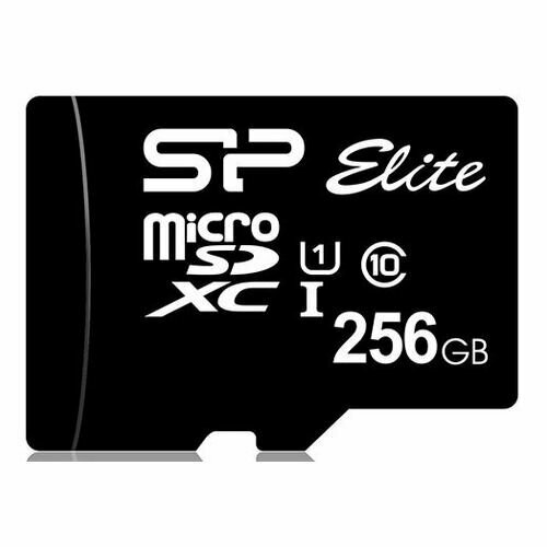 Карта памяти microSDXC UHS-I SILICON POWER Elite 256 ГБ, 85 МБ/с, Class 10, , 1 шт. - фото №2