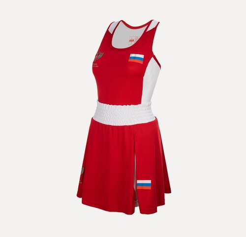 Изображение товара Форма боксерская женская Clinch Fight ФБР красно-белая (размер 3XL)