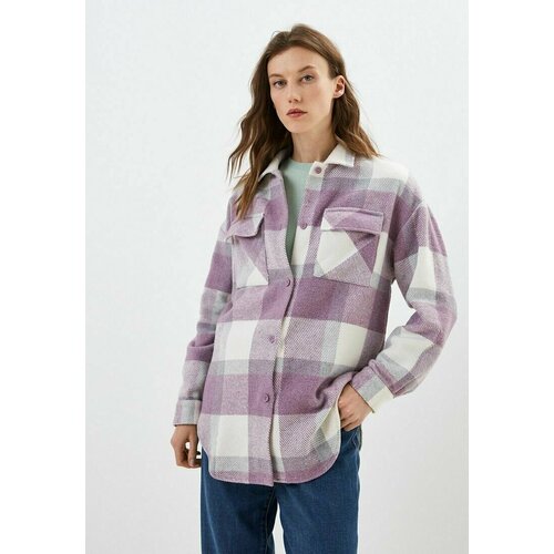 фото Рубашка cleo, размер 50, фиолетовый