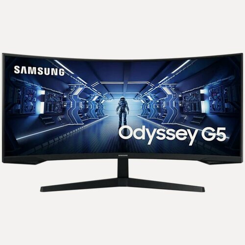 Изображение товара Монитор 34" Samsung Odyssey G5 C34G55TWWI VA 3440x1440 1ms HDMI, DisplayPort