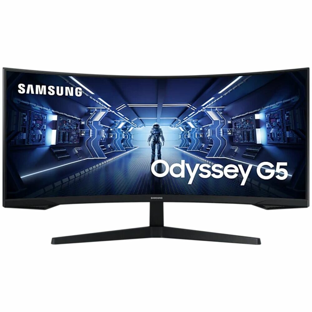Монитор 34" Samsung Odyssey G5 C34G55TWWI VA 3440x1440 1ms HDMI, DisplayPort