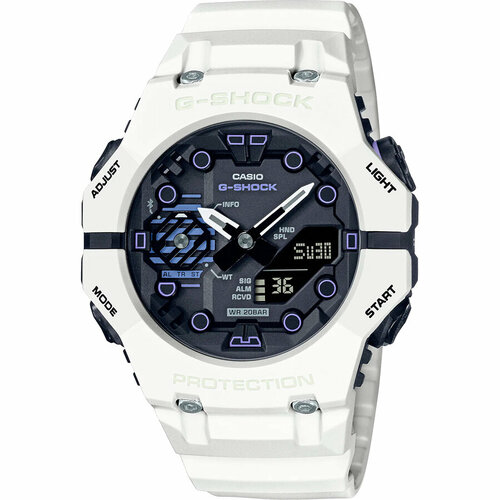 Наручные часы CASIO GA-B001SF-7A, белый, черный