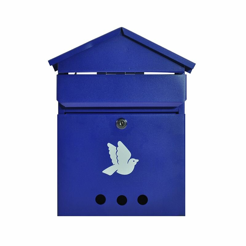 Ящик почтовый Голубь синий
