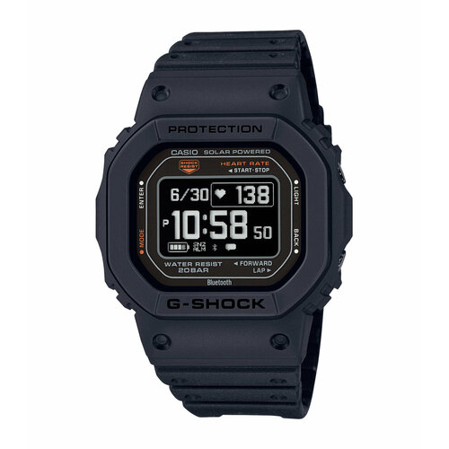 Наручные часы CASIO DW-H5600-1, черный наручные часы casio g shock dw h5600 1 черный