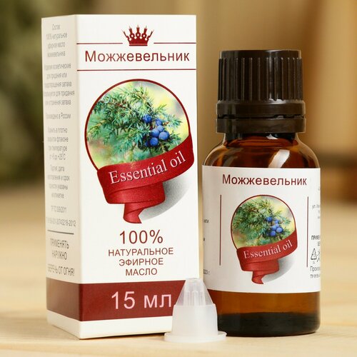 Эфирное масло Можжевельник флакон-капельница аннотация 15 мл дезинфицирующее 356₽
