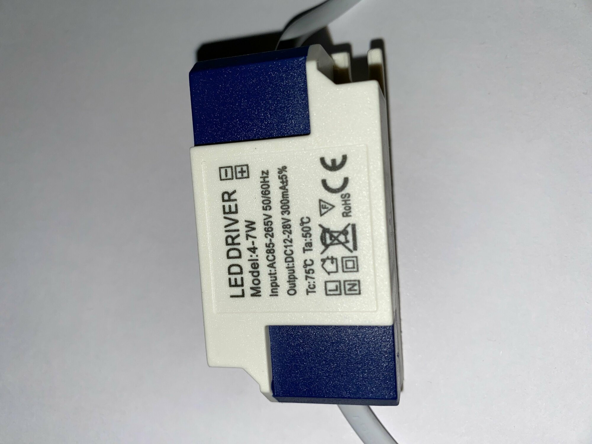 фото LED Driver Transformer - трансформатор постоянного тока 4-7W LED Power Supply Transformer DC12-24V (LED драйвер)