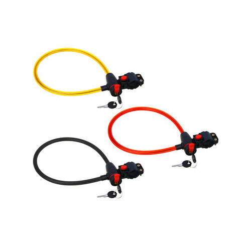 Silapro замок для велосипеда с креплением d12мм х 65см pvc металл 429₽