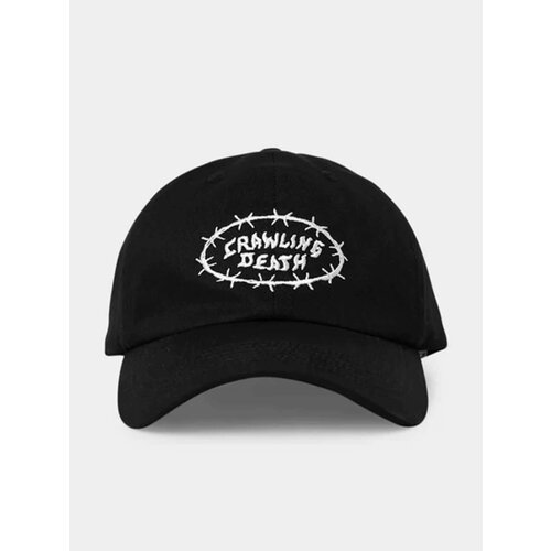 Кепка  Barbed Logo crawling death, размер one size, черный
