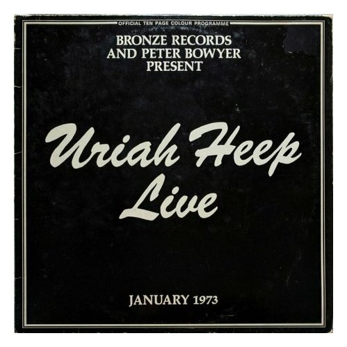 Старый винил, Bronze, URIAH HEEP - Uriah Heep Live (2LP , Used)
