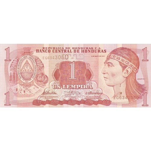 Гондурас 1 лемпира 2010 г. (2)