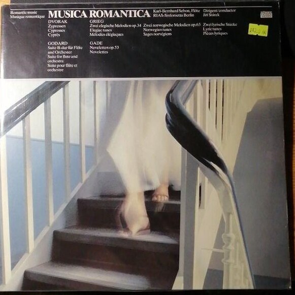 Karl-Bernhard Sebon 'Musica Romantica'Dvorak, Grieg, Godard, Gade' LP2/1983/Classic/Germany/Nm