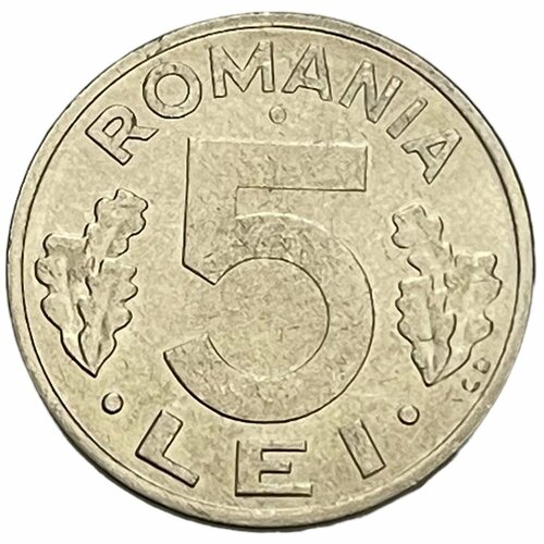 Румыния 5 леев 1992 г. румыния 50 леев 1991 г