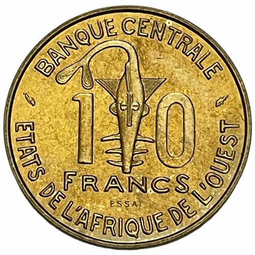 Западно-Африканские Штаты (BCEAO) 10 франков 1981 г. (ФАО) Essai (проба)