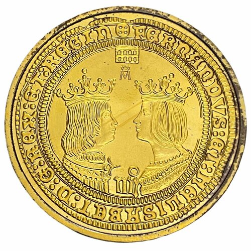 Испания, Католические короли, двойной экселент 1474-1504 гг. (сувенир)