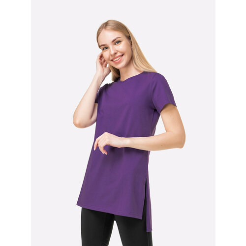 фото Футболка happyfox, размер 46, фиолетовый