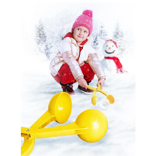 игрушка для лепки снежков staleks снежколеп Форма для снега Снежный шар, снежколеп, снеголеп цвет микс