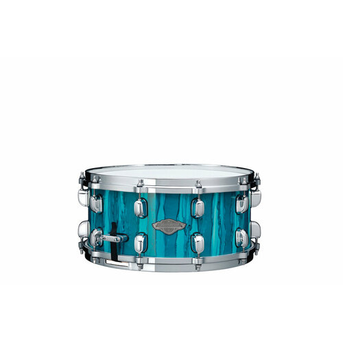 TAMA MBSS55-SKA STARCLASSIC PERFORMER малый барабан 14x5.5, клен/береза, цвет голубой (светлые и темные полосы) малый барабан tama mbss55 ska starclassic performer