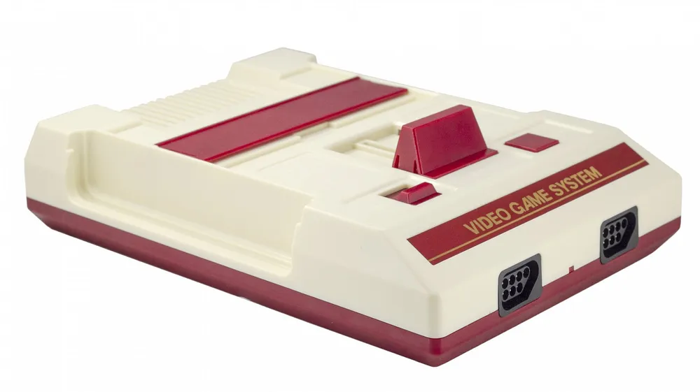 Игровая приставкаRetro Genesis8 Bit Lasergun + 303 игры, белый/красный - фотография № 15