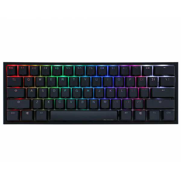 Клавиатура Ducky One 2 Pro Mini RGB Black Kailh Box Brown Switch (RU Layout)