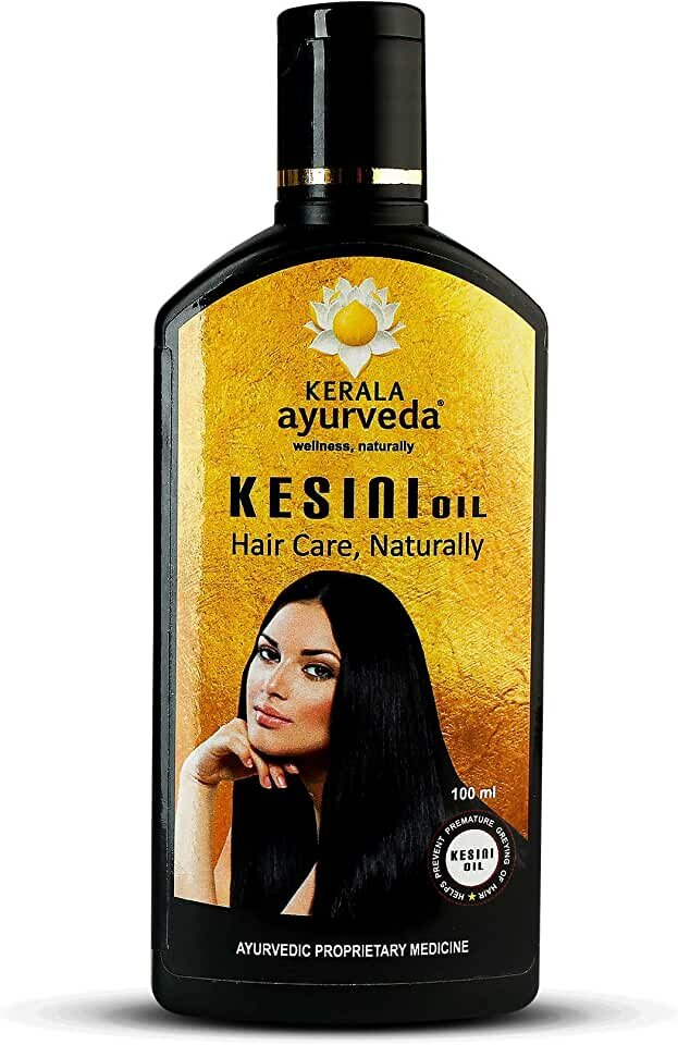 Аюрведическое масло против выпадения волос Кесини Керала Аюрведа / Kesini Oil Kerala Ayurveda, 100 мл