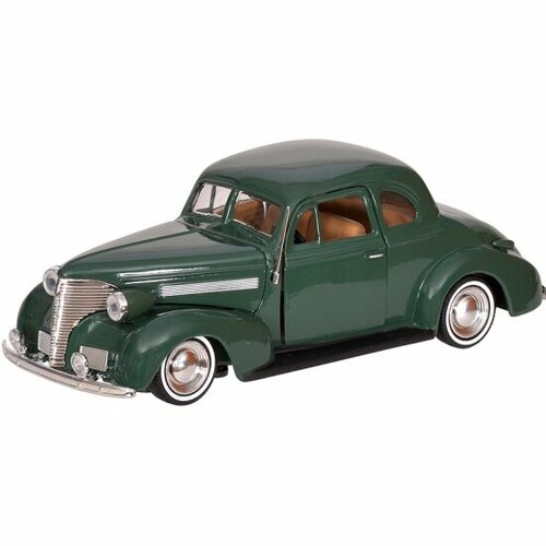 Машина металлическая MOTORMAX 73247 1939 Chevrolet Coupe зеленый 1:24