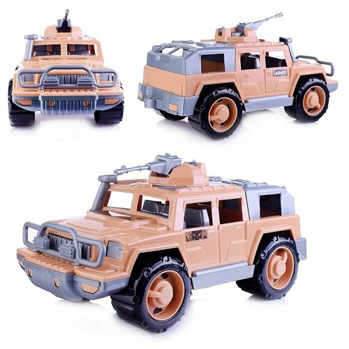 Джип игрушечный Zarrin Toys Army, пластик, 38х18х18 см (FR3)
