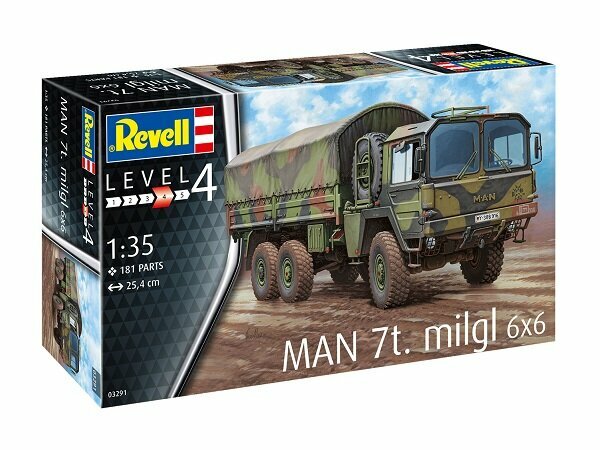 03291RE Военный грузовик MAN 7t Milgl