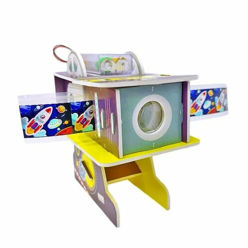 Модель для сборки по робототехнике /Проектор/ , материал ПВХ, батарейка 2шт 1,5АА (в компл не входи