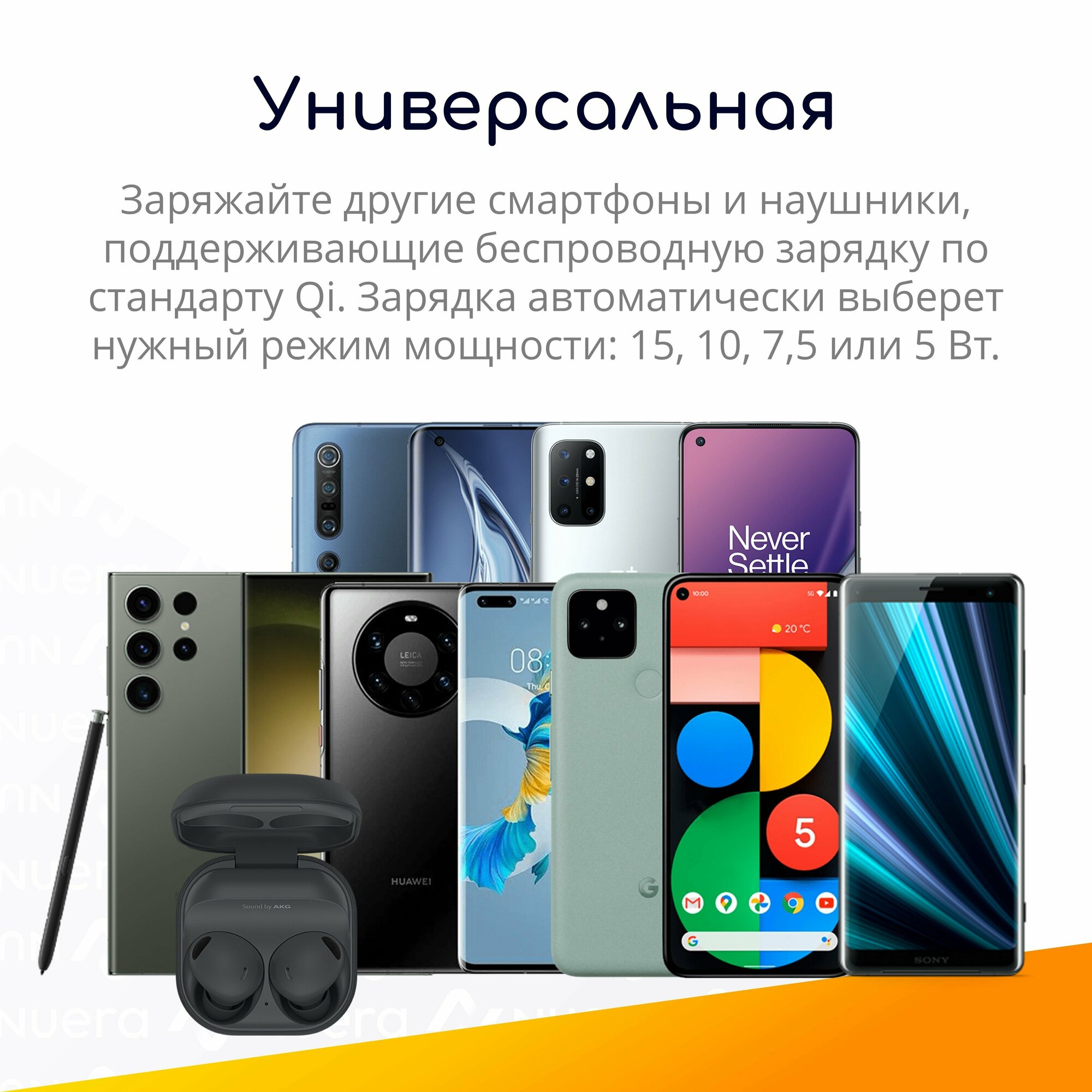 Комплект: беспроводная зарядка для iPhone и AirPods с MagSafe (15 Вт) + блок питания Type-C (25 Вт) / Original Drop