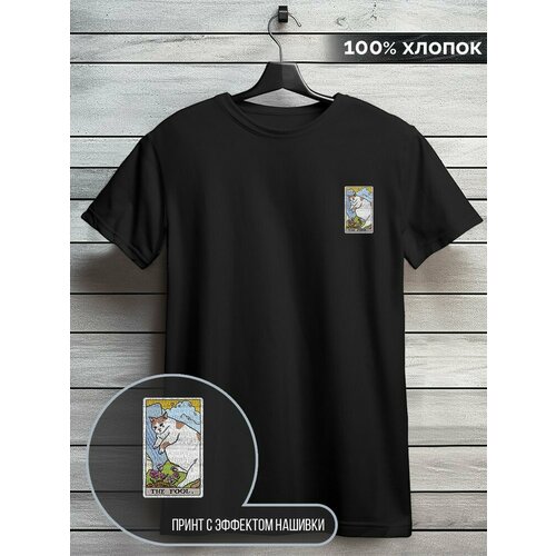 фото Футболка hypnotica, размер 3xl, черный