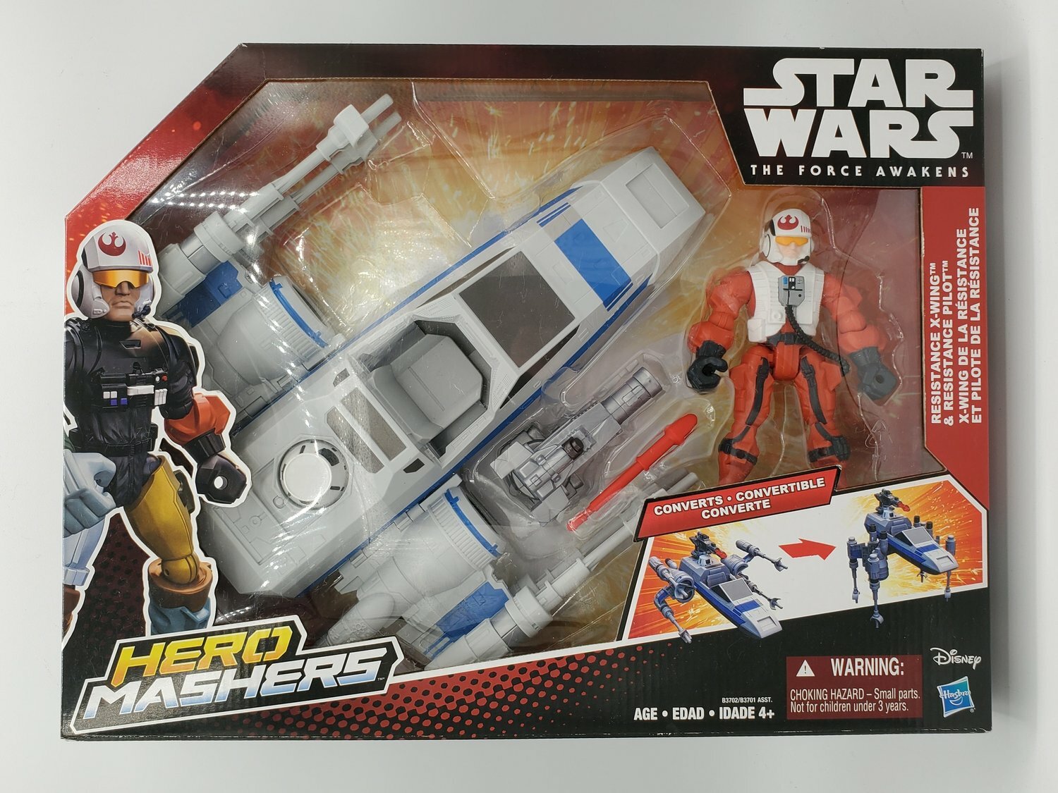 Фигурка Hasbro Star Wars Hero Mashers Боевое транспортное средство B3702, 70 см