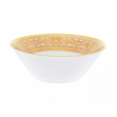 Набор салатников Falkenporzellan Diadem White Creme Gold 14 см