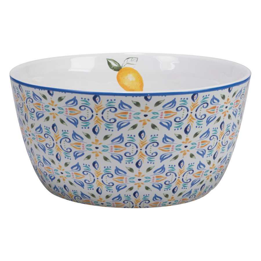 фото Салатник глубокий Certified Int. Лимонад 28 см, h14 см, керамика